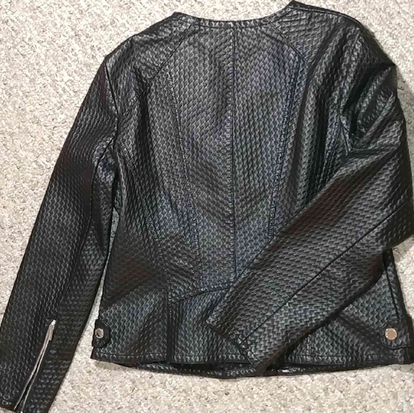Karl Lagerfeld quilted moto jacket - Picture 9 of 10